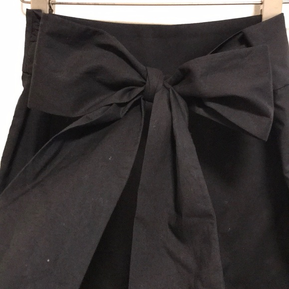 J.Crew Black shorts with Tie Bow - Picture 2 of 4
